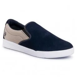 ETNIES - VEER SLIP - NAVY/TAN -Ski Board Shop 0000207465909 1