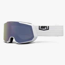 100% SNOWCRAFT XL 2023 GOGGLES - WHITE/VIOLET W/HiPER MIRROR VIOLET
