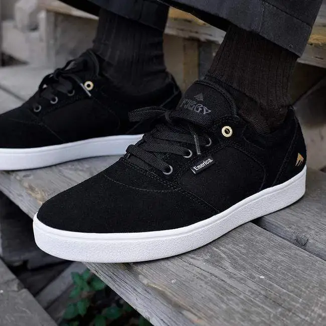 EMERICA - FIGGY DOSE - BLACK/WHITE/GOLD 4 EMERICA - FIGGY DOSE - BLACK/WHITE/GOLD - Image 2