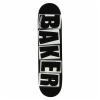 BAKER OG LOGO DECK BLACK/WHITE - 8.475" -Ski Board Shop Baker OG Logo Deck Black White