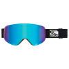 CARVE INFINITY GOGGLES - MATTE BLACK W/BLUE IRIDIUM LENS -Ski Board Shop Carve Infinity Blue Iridium