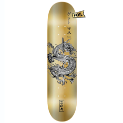 DGK CONNECT GET MONEY GOLD FOIL DECK - 8.25"