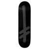 DEATHWISH GANG LOGO STAMP DECK BLACK - 8.38" -Ski Board Shop Deathwish Gang Logo Spray Black