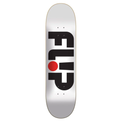 FLIP TEAM ODYSSEY LOGO WHITE DECK - 8.25"