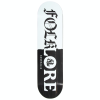 FOLKLORE TEAR SPLIT WARM PRESS DECK - WHITE