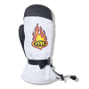 FYVE 2023 SPEED FLAME MITTS - WHITE -Ski Board Shop Fyve 2023 Speed Flame Mittens White