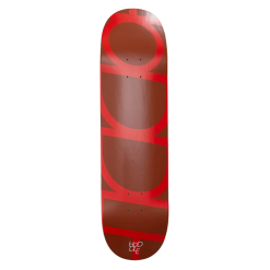 HODDLE LOGO DECK RED - 8.25"