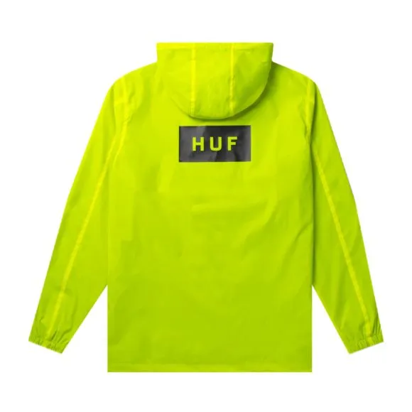 HUF CORE HI-VIS ANORAK NEON YELLOW 4 HUF CORE HI-VIS ANORAK NEON YELLOW - Image 2