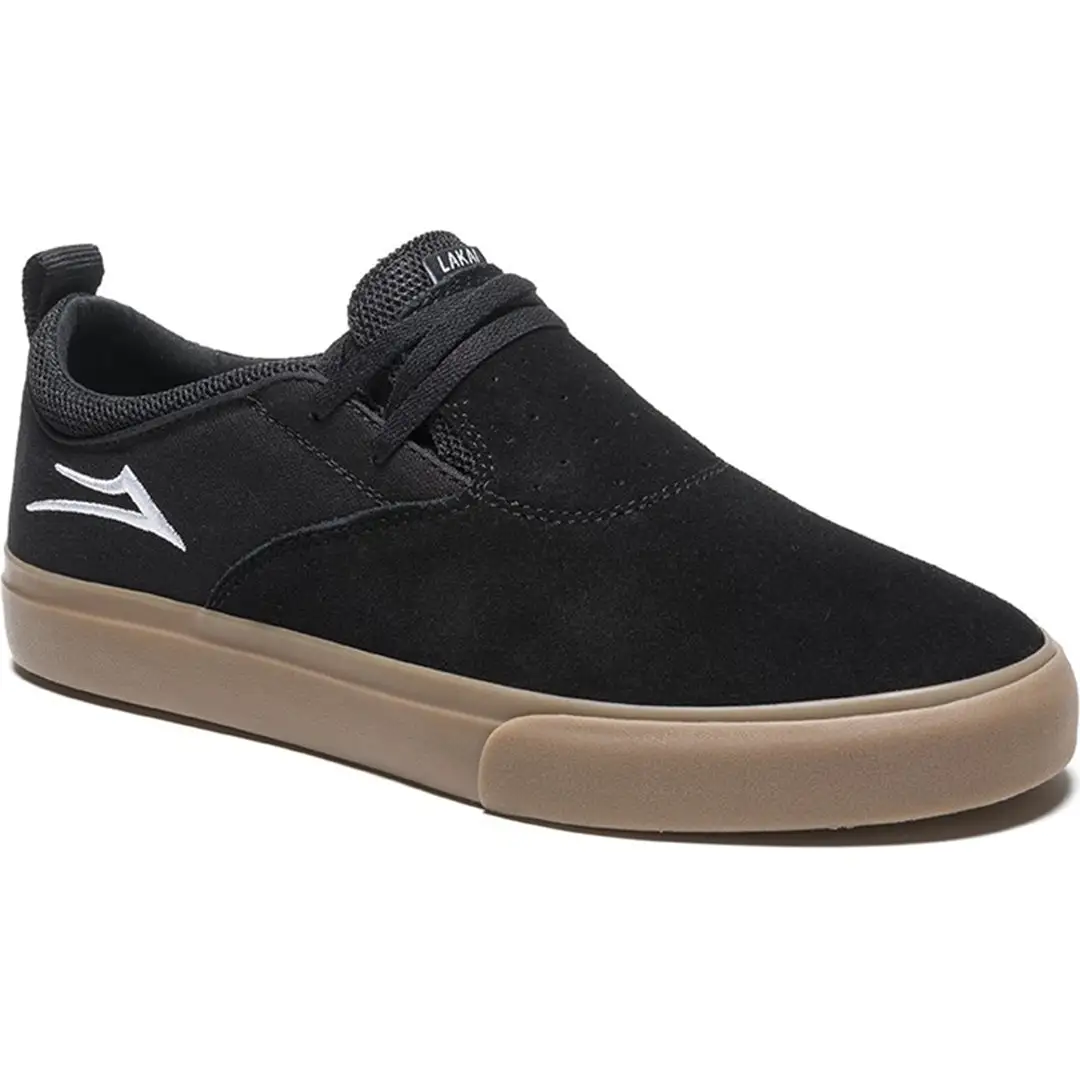 LAKAI RILEY HAWK 2 - BLACK/GUM SUEDE 4 LAKAI RILEY HAWK 2 - BLACK/GUM SUEDE - Image 2