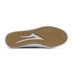LAKAI RILEY HAWK 3 SKATE SHOES - CREAM SUEDE -Ski Board Shop LakaiRiley3ShoesCreamSuedeSole