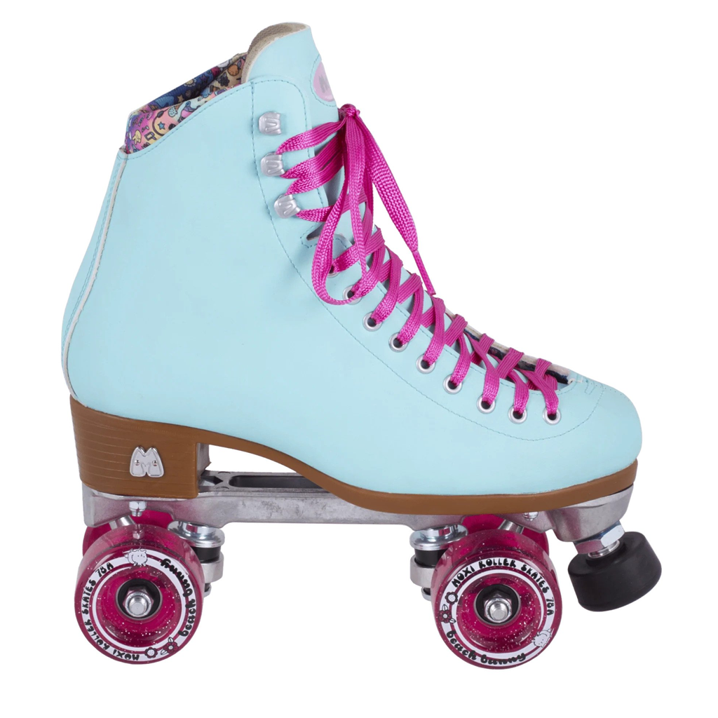 MOXI BEACH BUNNY ROLLER SKATES - BLUE SKY 3 MOXI BEACH BUNNY ROLLER SKATES - BLUE SKY
