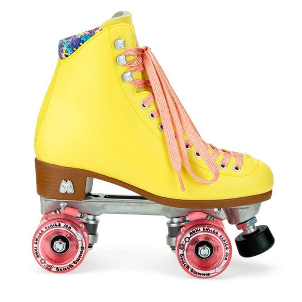 MOXI BEACH BUNNY ROLLER SKATES - STRAWBERRY LEMONADE 3 MOXI BEACH BUNNY ROLLER SKATES - STRAWBERRY LEMONADE