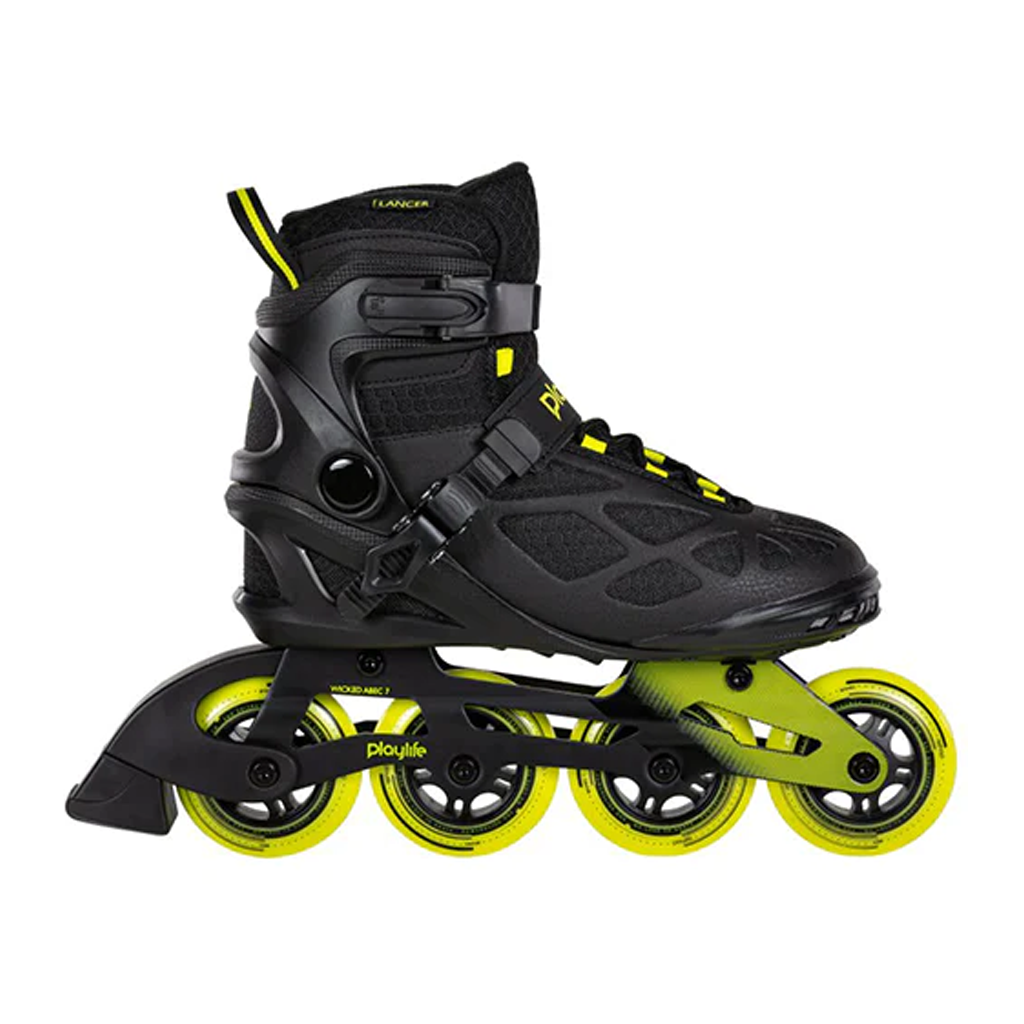 PLAYLIFE LANCER 84 INLINE SKATES - BLACK 4 PLAYLIFE LANCER 84 INLINE SKATES - BLACK - Image 2
