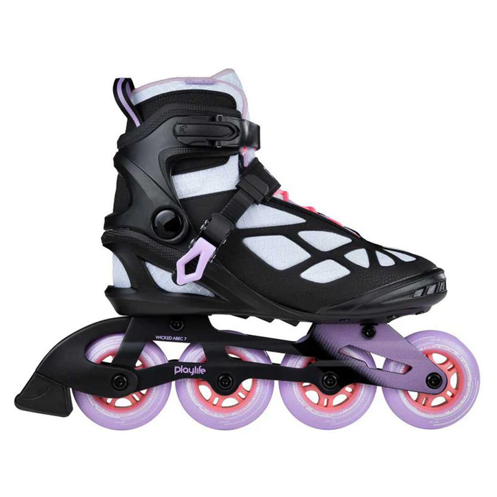 PLAYLIFE LANCER 84 INLINE SKATES - WHITE 4 PLAYLIFE LANCER 84 INLINE SKATES - WHITE - Image 2
