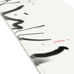 RIDE WARPIG 2024 SNOWBOARD - W/LIMITED EDITION RIDE X BALLISTYX HOODIE -Ski Board Shop Ride Warpig 2024 Snowboard Side