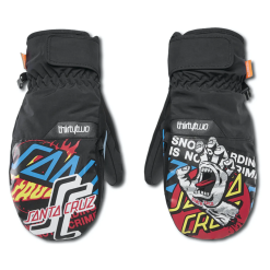 THIRTYTWO SCREAMING MITTS - BLACK
