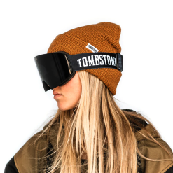TOMBSTONE BLACKOUT CURLEW GOGGLES INC/LOW LIGHT LENS -Ski Board Shop Tombstone Blackout Curlew Goggles Model