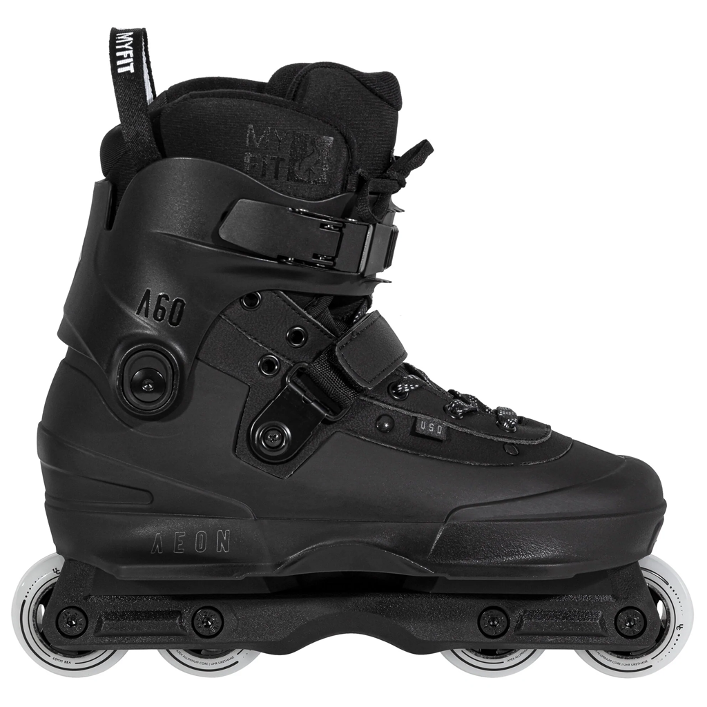 USD AEON 60 XXI AGGRESSIVE INLINE SKATES - BLACK 4 USD AEON 60 XXI AGGRESSIVE INLINE SKATES - BLACK - Image 2
