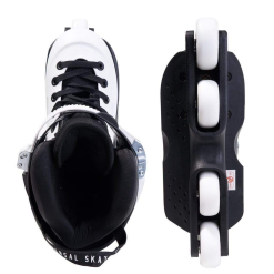 USD SWAY 57 AGGRESSIVE INLINE SKATES - BLACK/WHITE -Ski Board Shop USD Sway 57 Aggressive Inline Skates Top