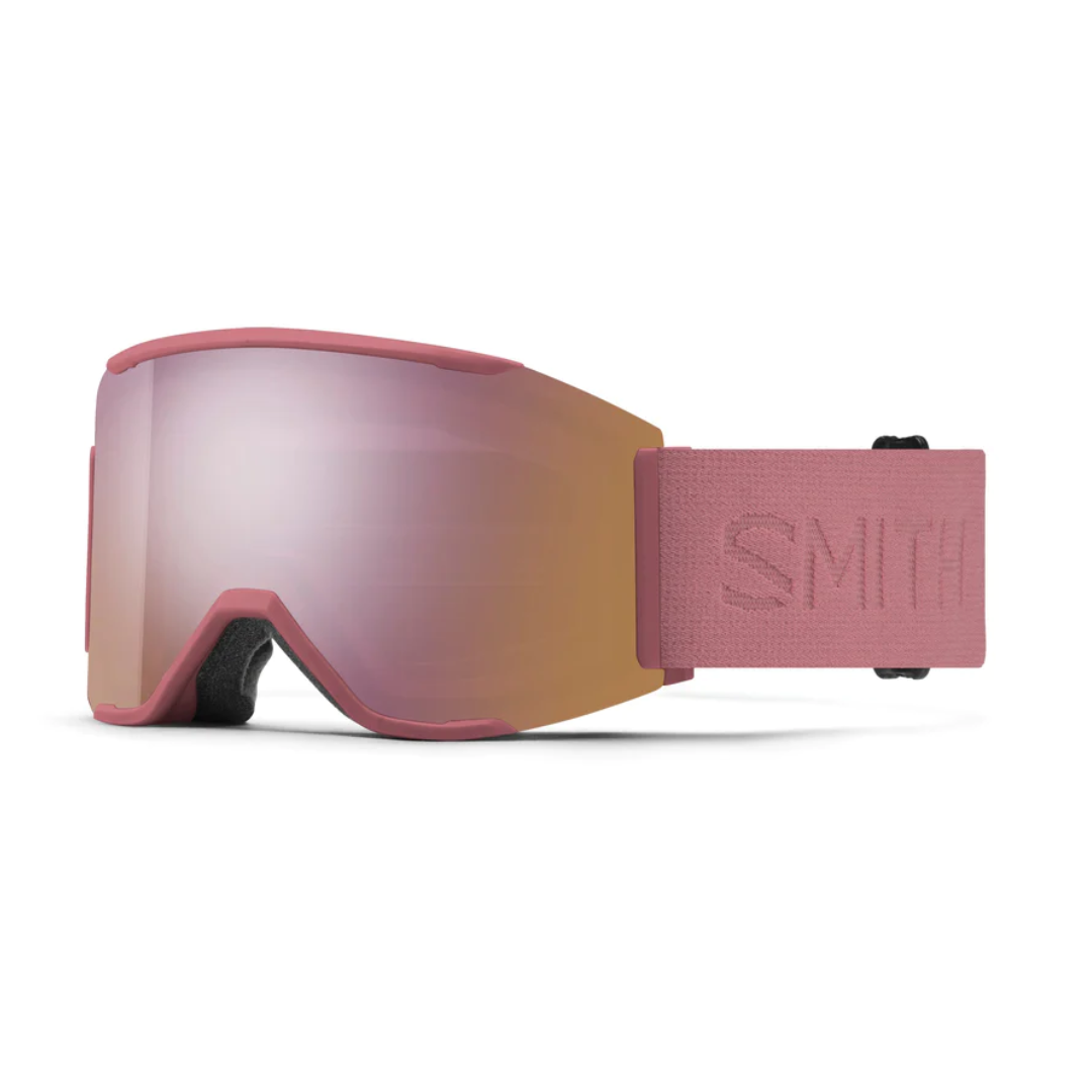 SMITH SQUAD MAG GOGGLES CHALK ROSE 3 SMITH SQUAD MAG GOGGLES CHALK ROSE