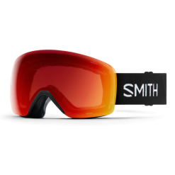 SMITH SKYLINE GOGGLES BLACK - CHROMAPOP PHOTOCHROMIC RED MIRROR