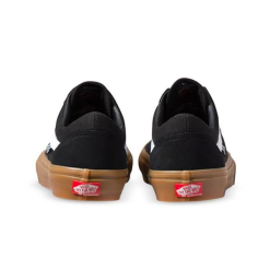VANS OLD SKOOL PRO SHOES 2021 - BLACK/GUM -Ski Board Shop Vans Old Skool 2021 Black Gum Back