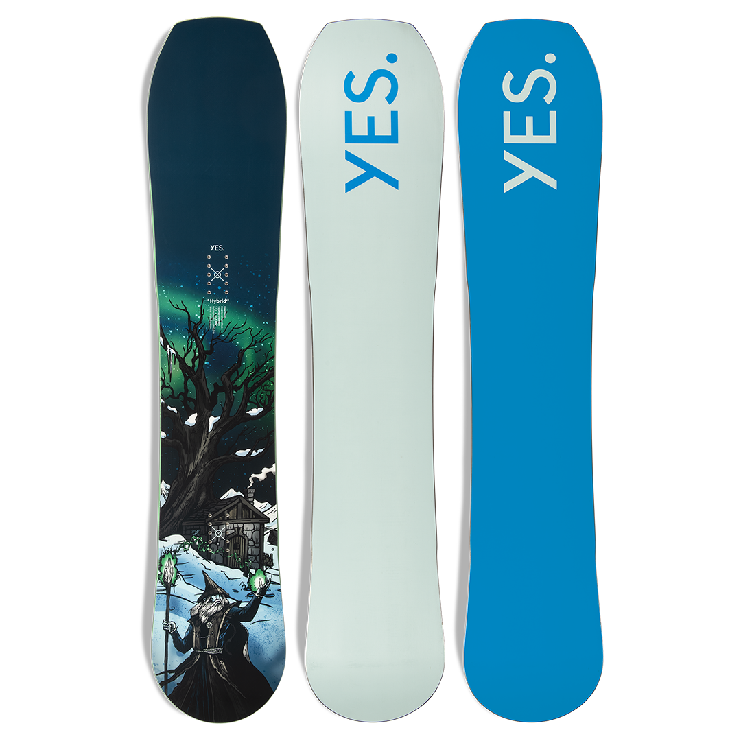 Yes! YES HYBRID 2024 SNOWBOARD PLUS FREE YES X BALLISTYX HOODIE! 6 Yes! YES HYBRID 2024 SNOWBOARD PLUS FREE YES X BALLISTYX HOODIE! - Image 4
