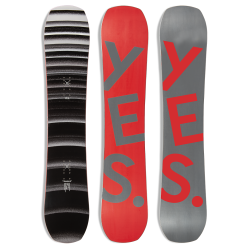 Yes! YES STANDARD 2024 SNOWBOARD PLUS FREE YES X BALLISTYX HOODIE! -Ski Board Shop Yes Standard 2024 Snowboard