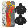Yes! YES WARCA UNINC JPS 2024 SNOWBOARD PLUS FREE YES X BALLISTYX HOODIE! -Ski Board Shop Yes Warca 2024