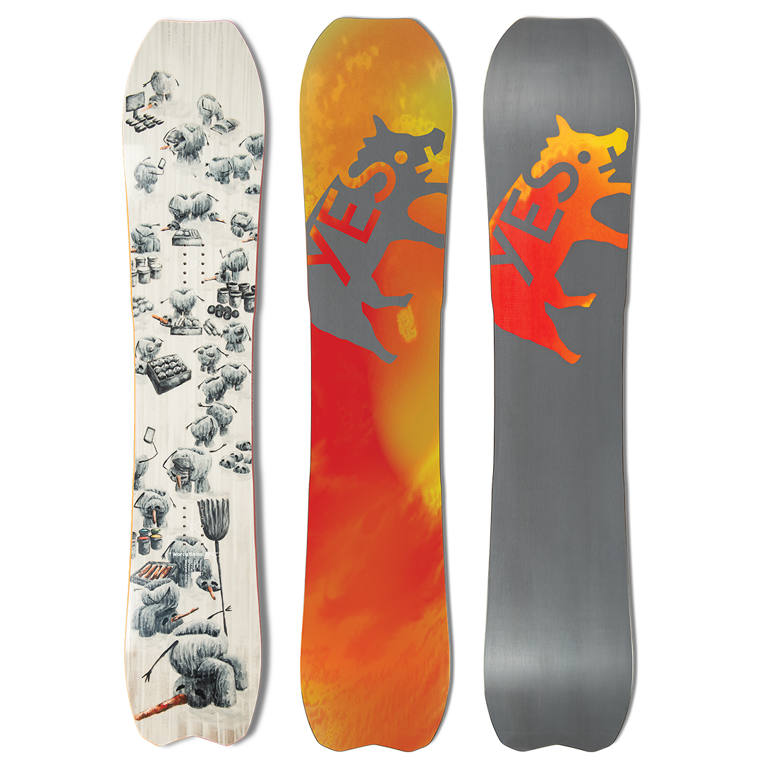 Yes! YES WARCA UNINC JPS 2024 SNOWBOARD PLUS FREE YES X BALLISTYX HOODIE! 6 Yes! YES WARCA UNINC JPS 2024 SNOWBOARD PLUS FREE YES X BALLISTYX HOODIE! - Image 4