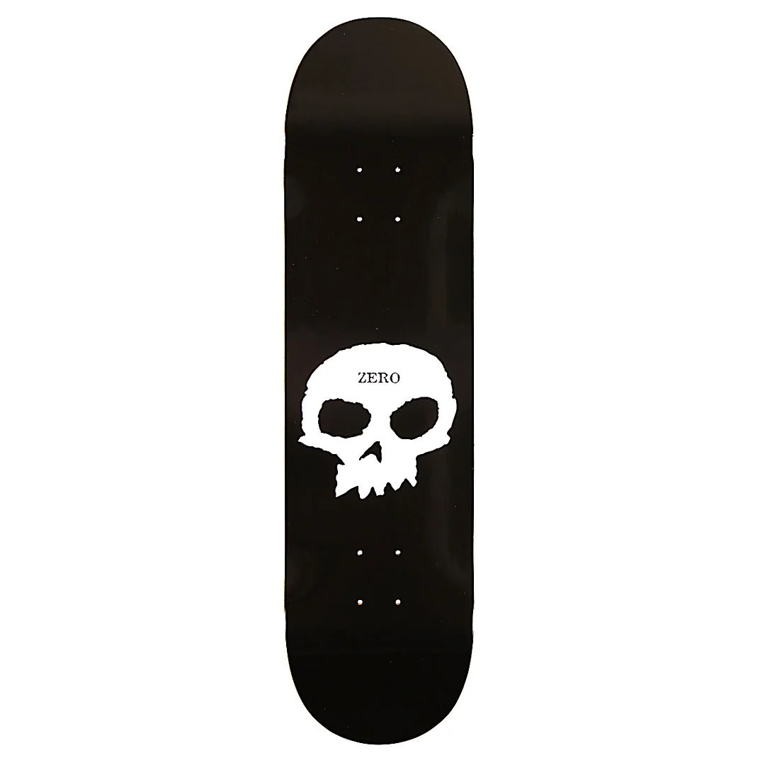 ZERO SINGLE SKULL R7 DECK BLACK - 8.0 3 ZERO SINGLE SKULL R7 DECK BLACK - 8.0