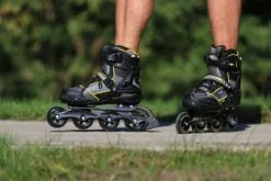 ROLLER DERBY AERIO Q60 MENS INLINE SKATES - BLACK -Ski Board Shop aerio q 60 mens outdoor 35