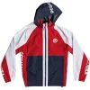DC - RAI TRACK JACKET - RED/NAVY/WHITE